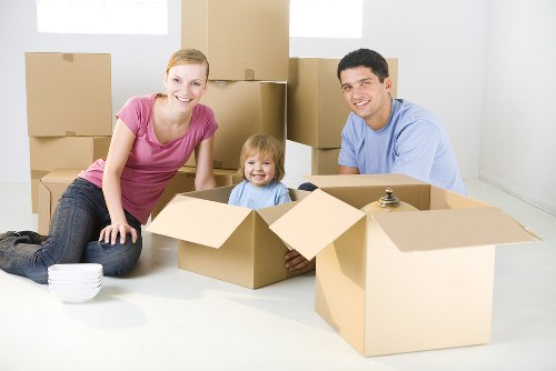 Office removals team planning a business move in Soho