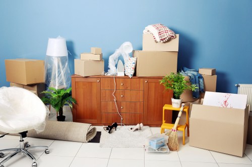 Professional movers handling apartment removal in Soho