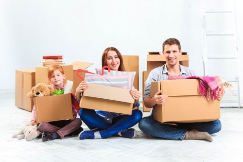 Charity donation and reuse of items collected during a Soho move