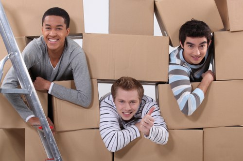 Office relocation preparation in Soho