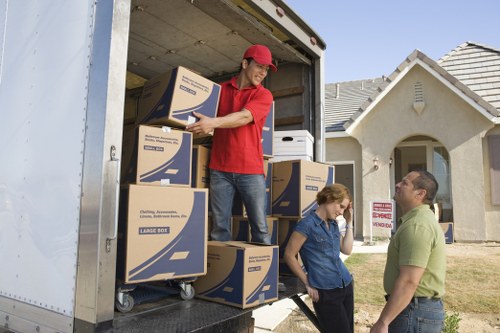 Careful boxing and labeling during packing and unpacking services in Soho