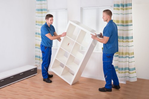Careful handling of IT equipment during an office move