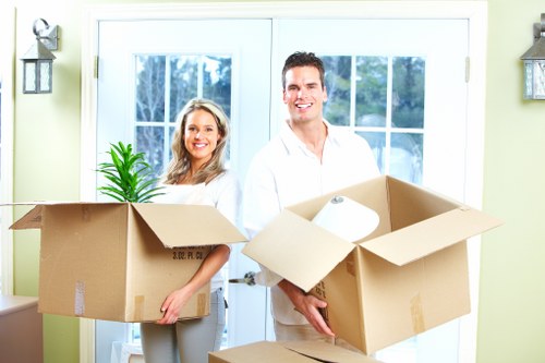 Careful handling of office furniture during a same day move in Soho